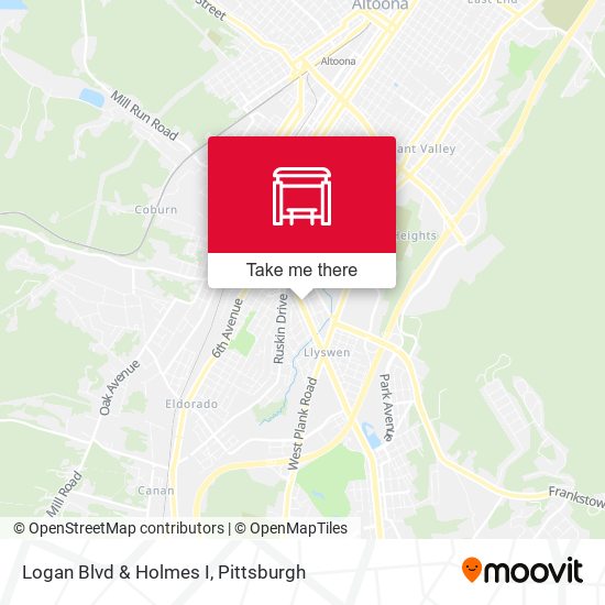 Mapa de Logan Blvd & Holmes I