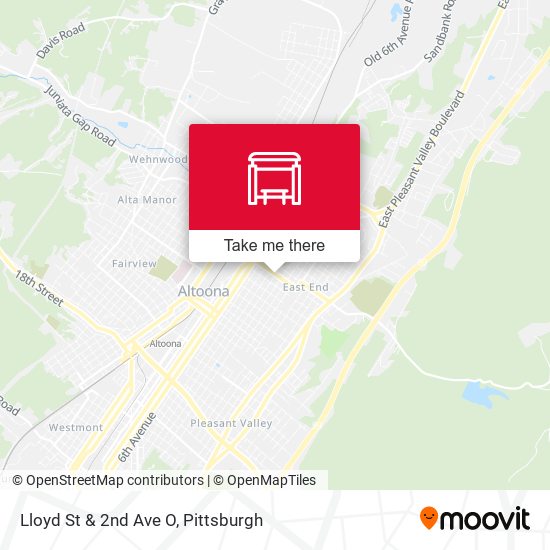 Mapa de Lloyd St & 2nd Ave O