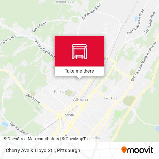 Cherry Ave & Lloyd St I map