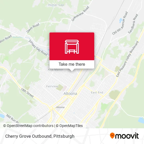 Cherry Grove Outbound map