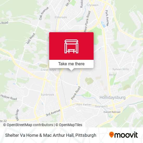 Shelter Va Home & Mac Arthur Hall map