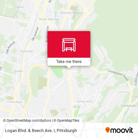 Mapa de Logan Blvd. & Beech Ave. I