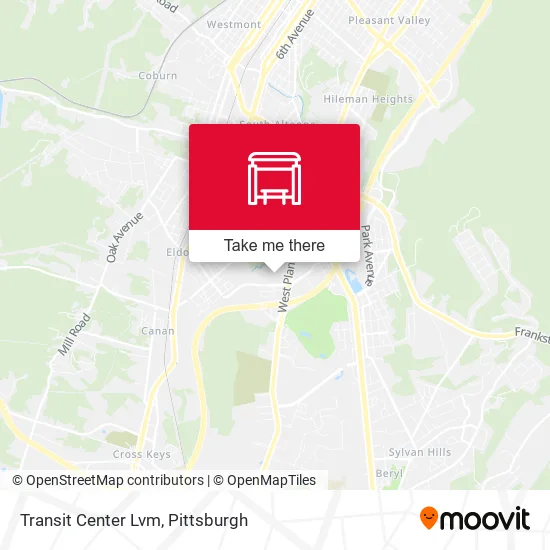 Transit Center Lvm map