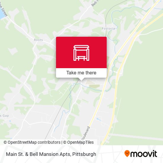 Mapa de Main St. & Bell Mansion Apts