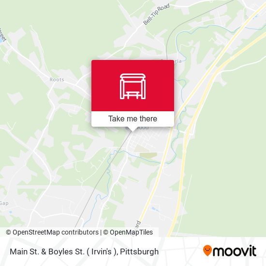 Mapa de Main St. & Boyles St. ( Irvin's )