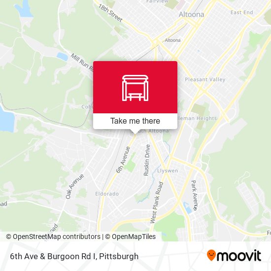 Mapa de 6th Ave & Burgoon Rd I