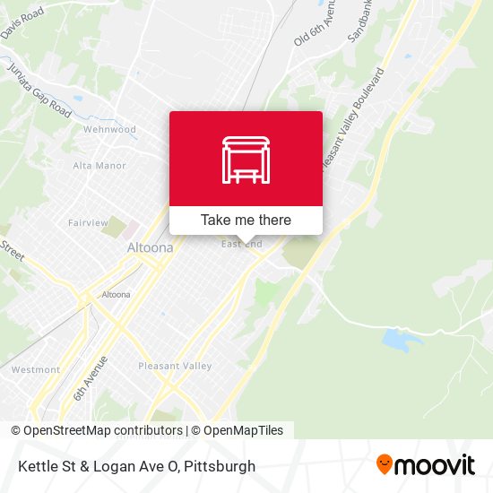 Kettle St & Logan Ave O map