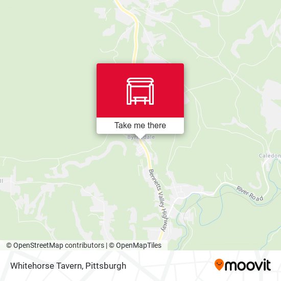 Whitehorse Tavern map