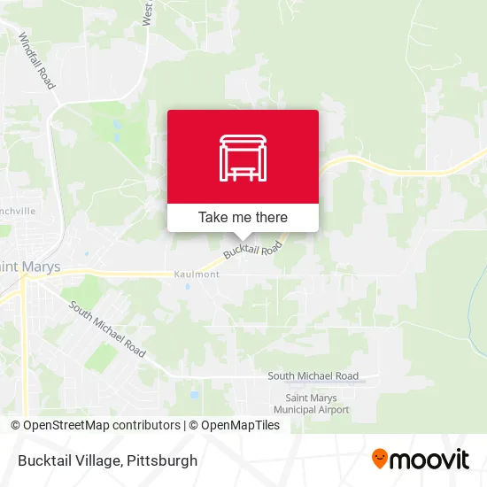 Mapa de Bucktail Village