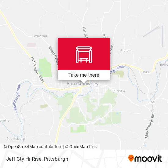 Mapa de Jeff Cty Hi-Rise