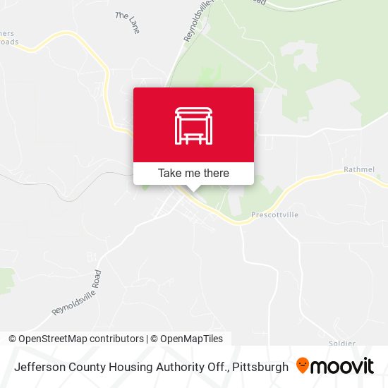 Jefferson County Housing Authority Off. map