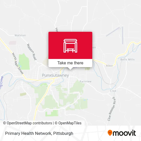 Primary Health Network map