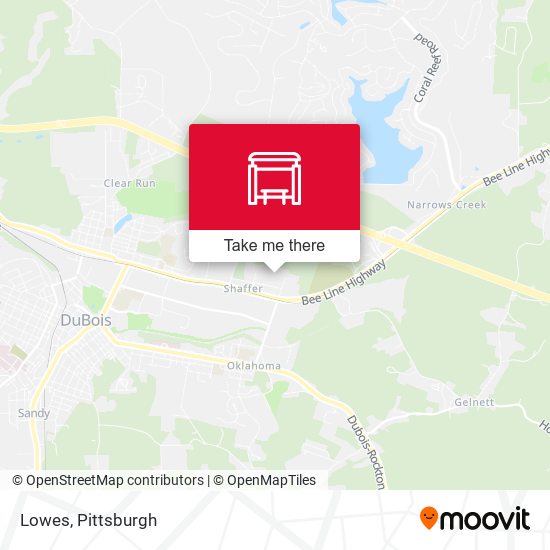 Lowes map