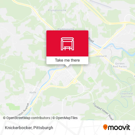 Knickerbocker map