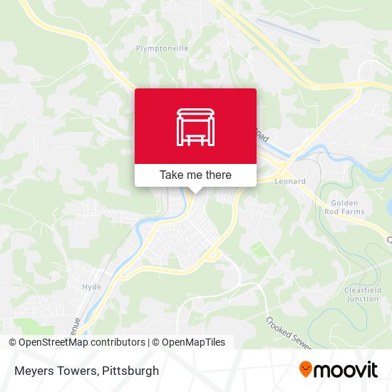 Mapa de Meyers Towers