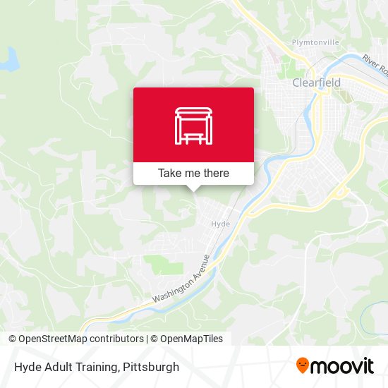 Hyde Adult Training map