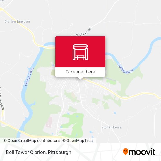 Mapa de Bell Tower Clarion