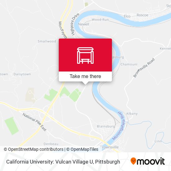 California University: Vulcan Village U map