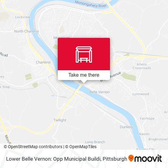 Lower Belle Vernon: Opp Municipal Buildi map