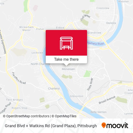 Mapa de Grand Blvd + Watkins Rd (Grand Plaza)