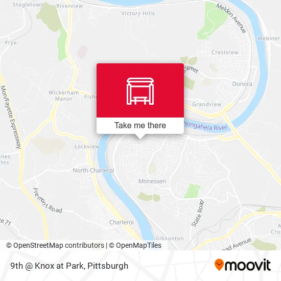 Mapa de 9th @ Knox at Park