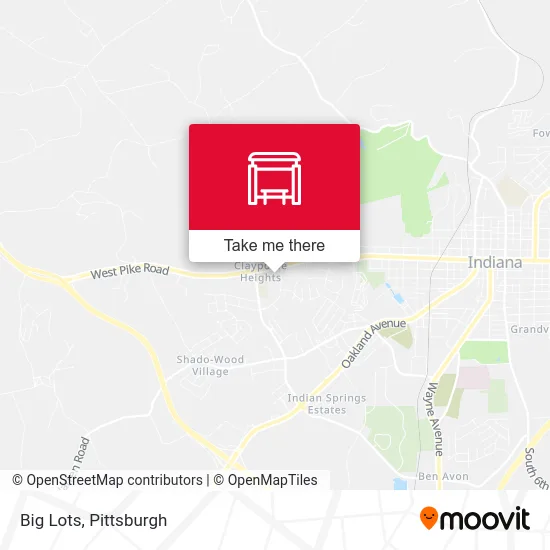 Big Lots map
