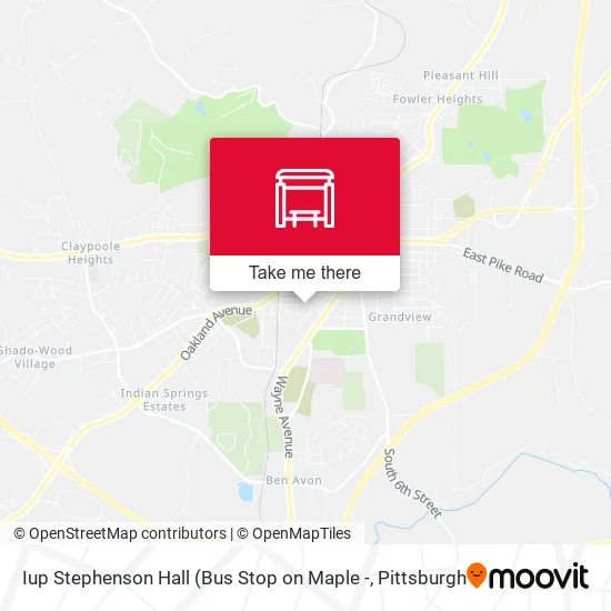 Mapa de Iup Stephenson Hall