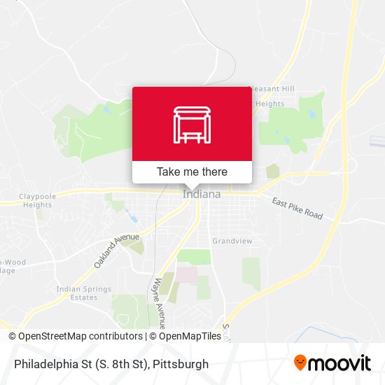 Mapa de Philadelphia St (S. 8th St)
