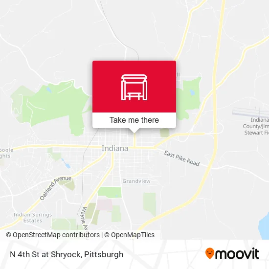 Mapa de N 4th St at Shryock