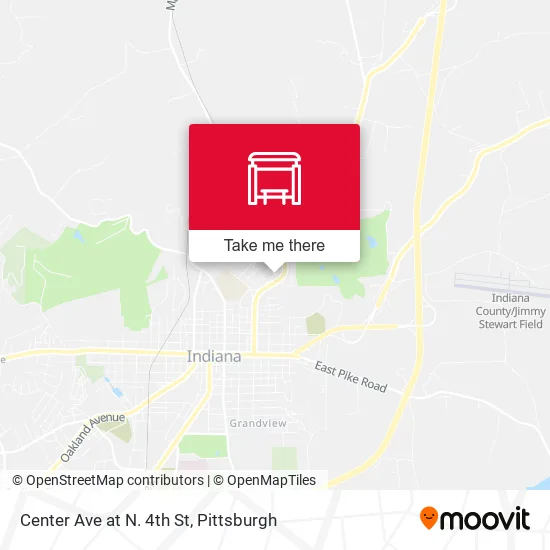 Mapa de Center Ave at N. 4th St
