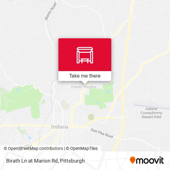 Mapa de Birath Ln at Marion Rd