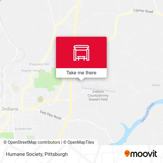 Humane Society map
