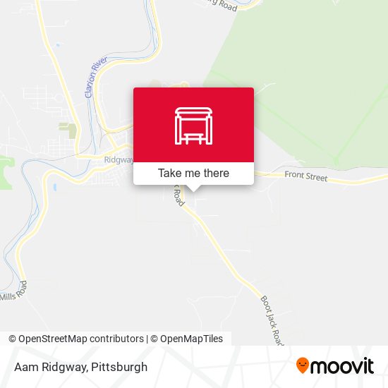 Mapa de Aam Ridgway