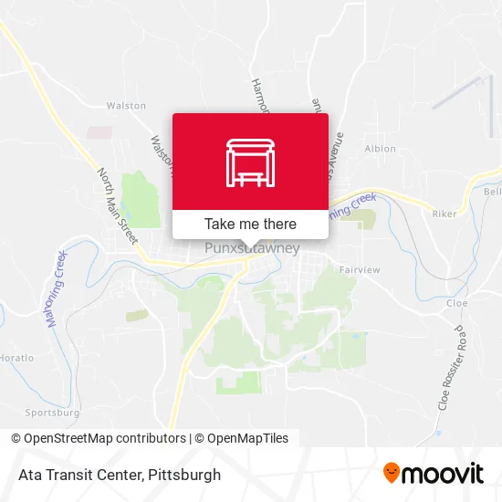 Mapa de Ata Transit Center