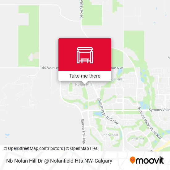Nb Nolan Hill Dr @ Nolanfield Hts NW map