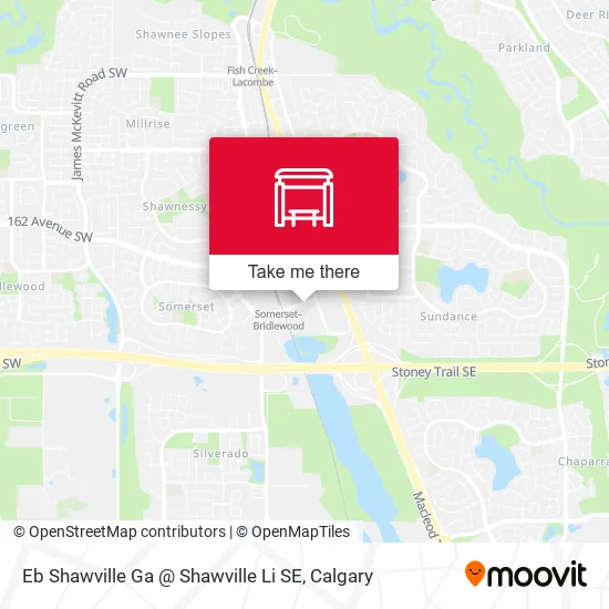 Eb Shawville Ga @ Shawville Li SE map