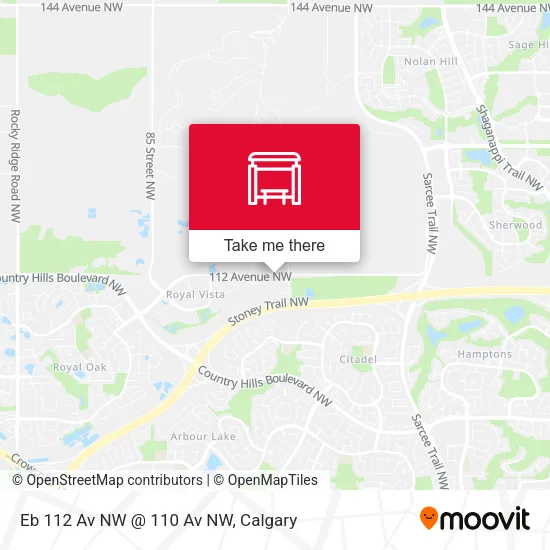 Eb 112 Av NW @ 110 Av NW map