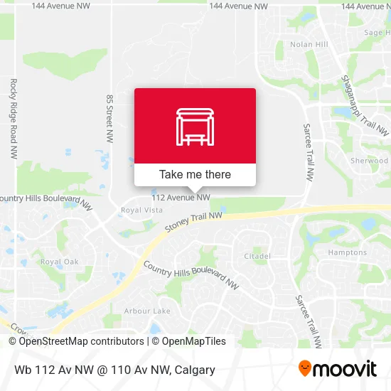 Wb 112 Av NW @ 110 Av NW map