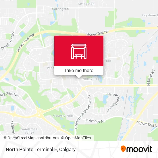 North Pointe Terminal E map