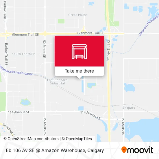 Eb 106 Av SE @ Amazon Warehouse map