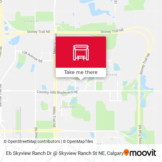 Eb Skyview Ranch Dr @ Skyview Ranch St NE map