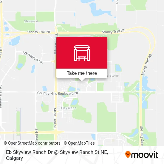 Eb Skyview Ranch Dr @ Skyview Ranch St NE map