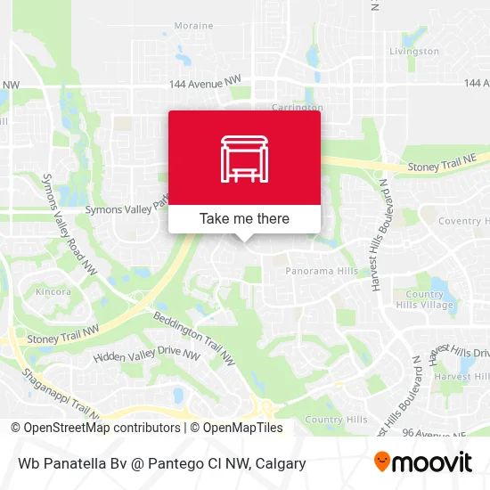 Wb Panatella Bv @ Pantego Cl NW map