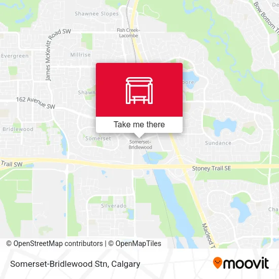 Somerset-Bridlewood Stn map