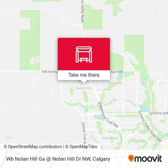 Wb Nolan Hill Ga @ Nolan Hill Dr NW map
