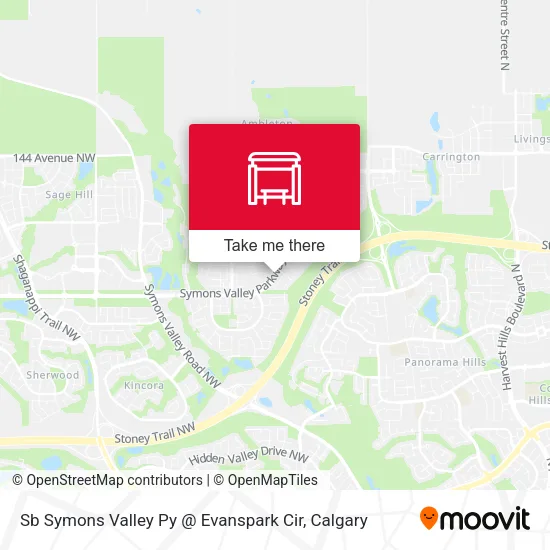 Sb Symons Valley Py @ Evanspark Cir map
