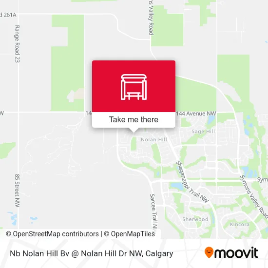 Nb Nolan Hill Bv @ Nolan Hill Dr NW map