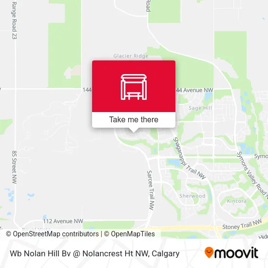 Wb Nolan Hill Bv @ Nolancrest Ht NW map