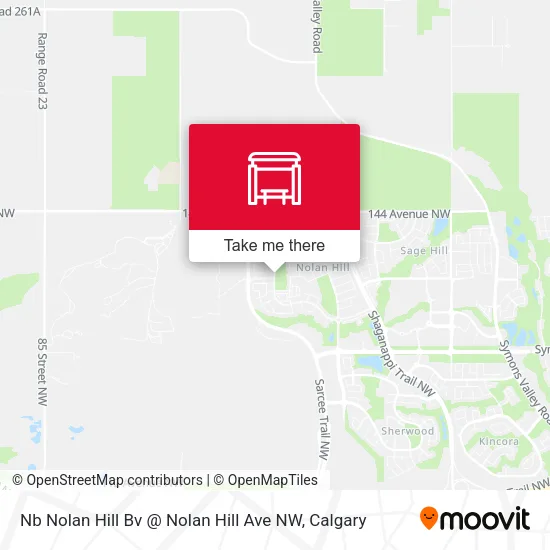 Nb Nolan Hill Bv @ Nolan Hill Ave NW map