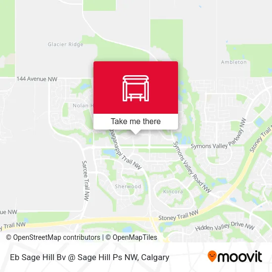 Eb Sage Hill Bv @ Sage Hill Ps NW map
